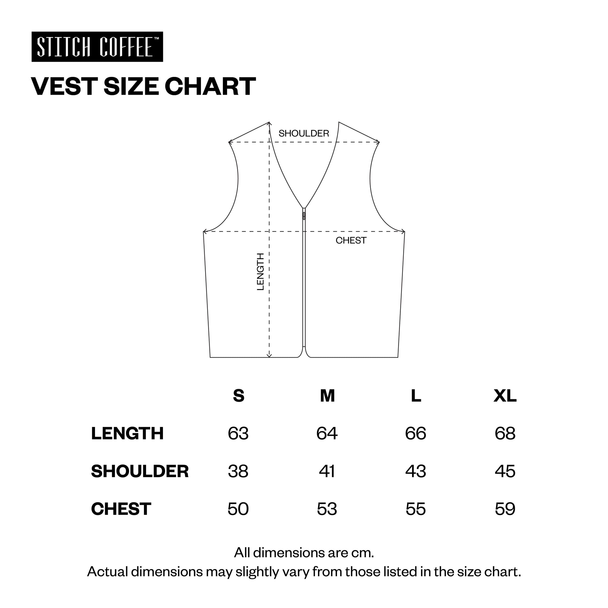 Louis Sip in Stitches Vest