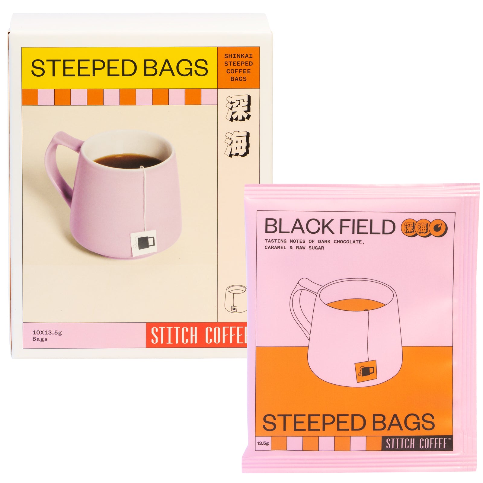 Shinkai Black Field Steeped Coffee Bags